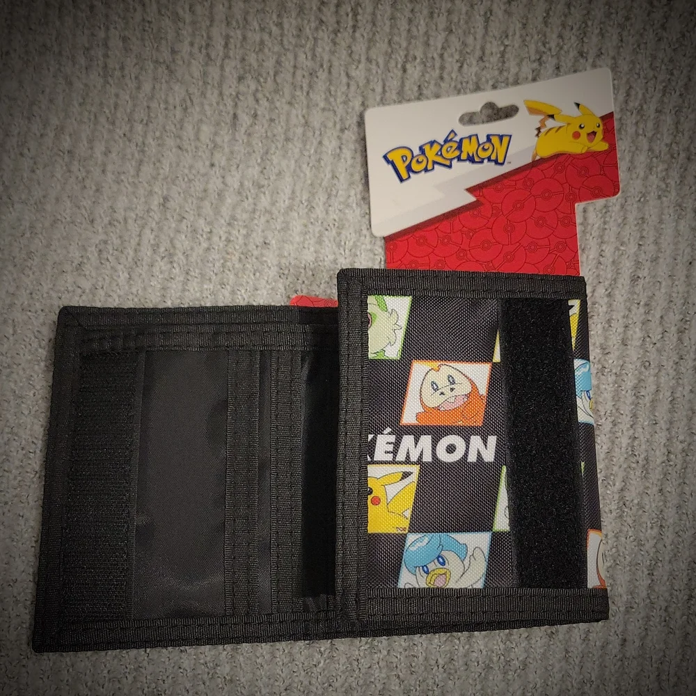 Pokemon Black and Multicolor Briefcase